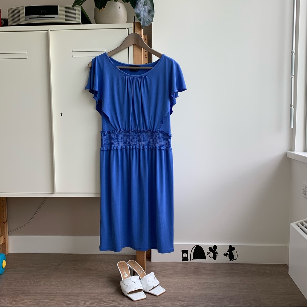 Flowy Cornflower blue dress